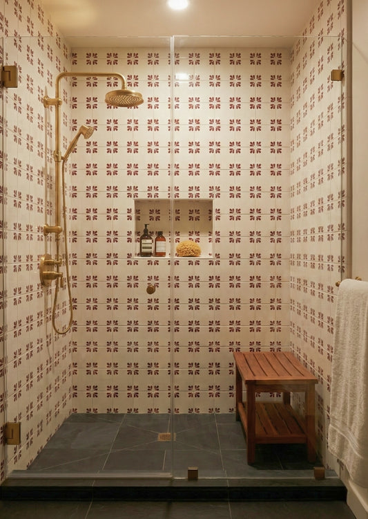 Talavera Tula Oxblood 4.25x4.25