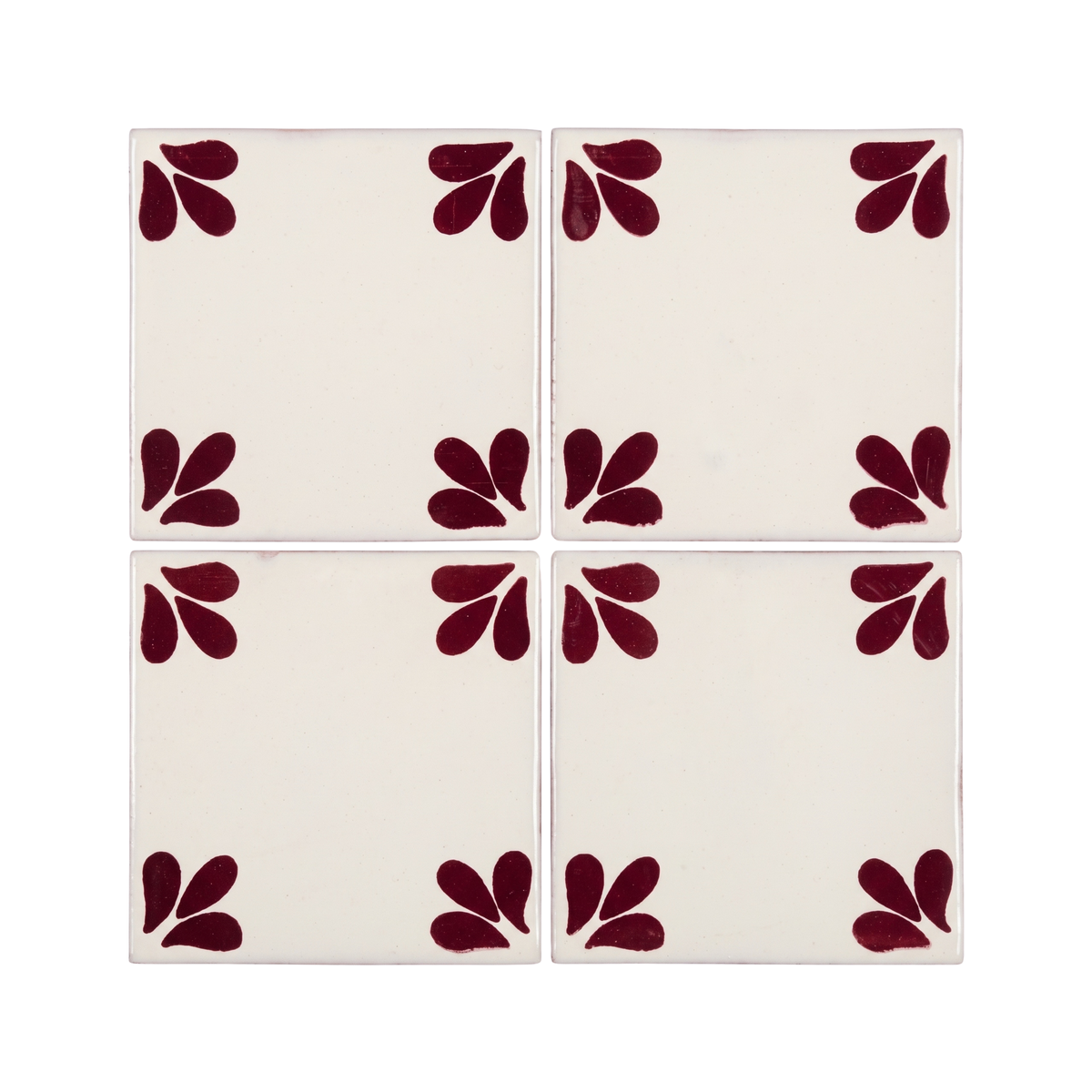 Talavera Tula Oxblood 4.25x4.25