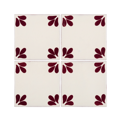 Talavera Tula Oxblood 4.25x4.25