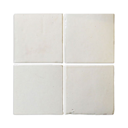 Zellige Tupelo Blanco 4"x4"