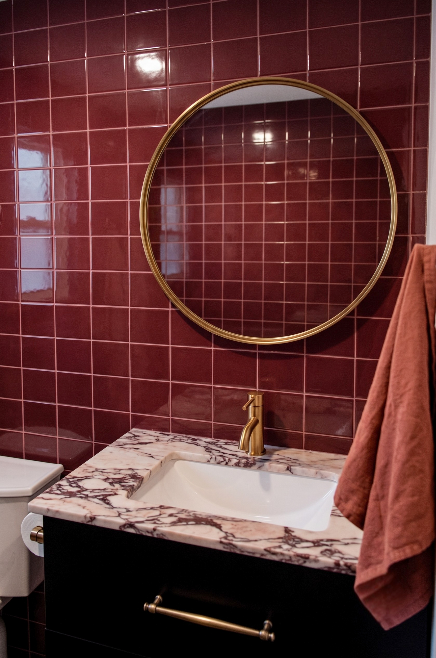 Burgundy Gloss 4x5