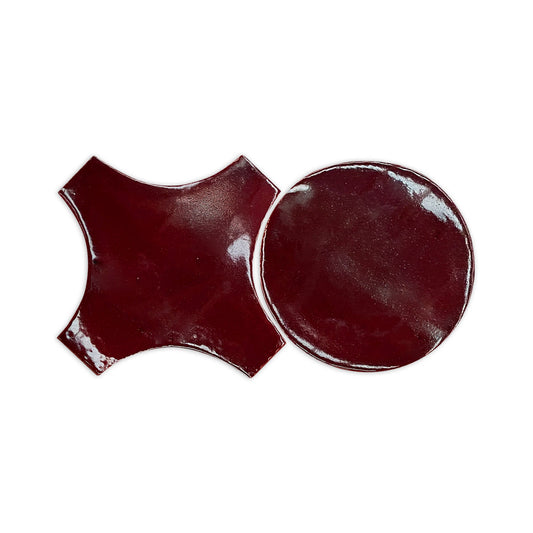 [Sample] Round + Path Oxblood 4.5"