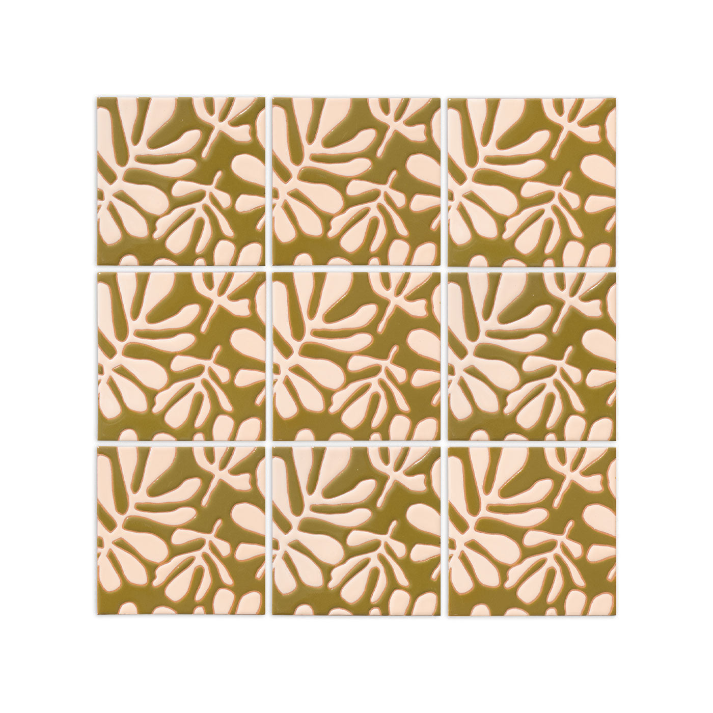 [Bundle] Relief Miti Olive 6"x6" | 10.7 SF