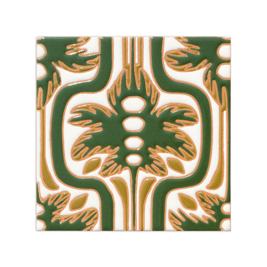 [Sample] Relief Palmetto Collard 6"x6"