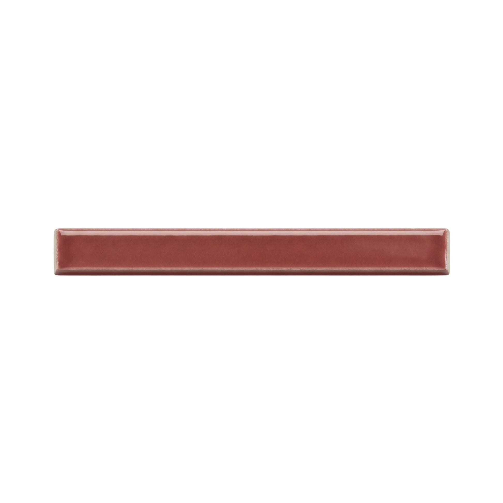 Burgundy Box Liner by Clay Imports with a glossy finish, rectangular shape, and slightly rounded edges.