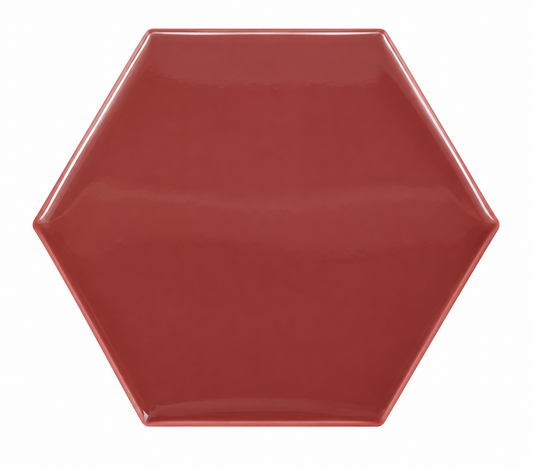 [Sample] Burgundy Hexagon 6
