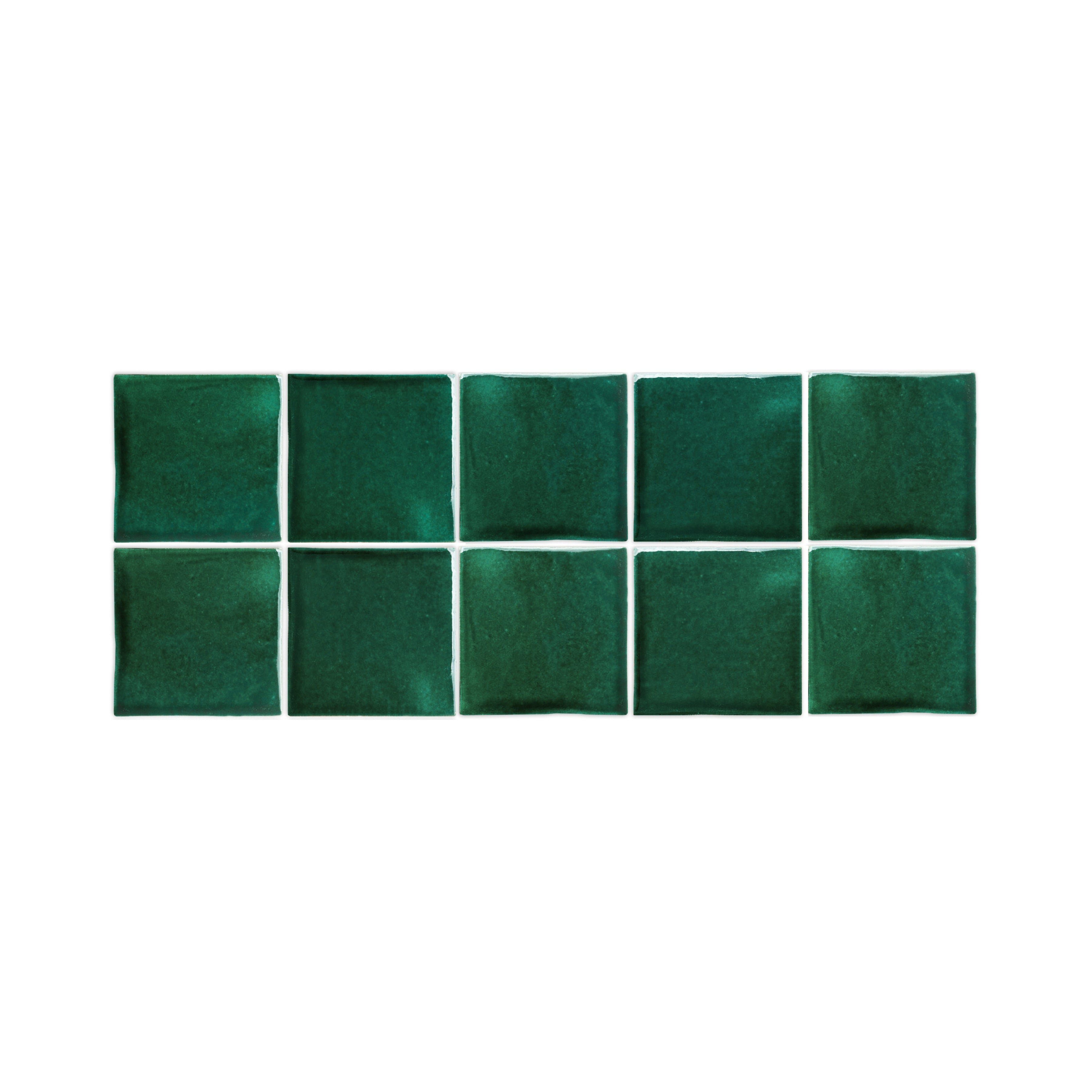 Glazed Cotto Forest Pool Waterline - Clay Imports