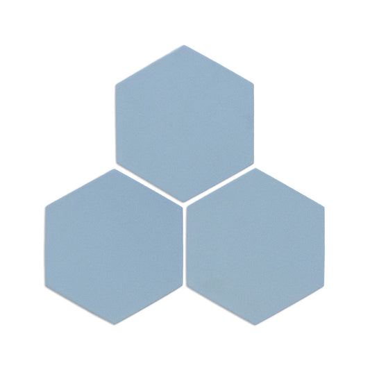 Hexagon Blue Agate 6