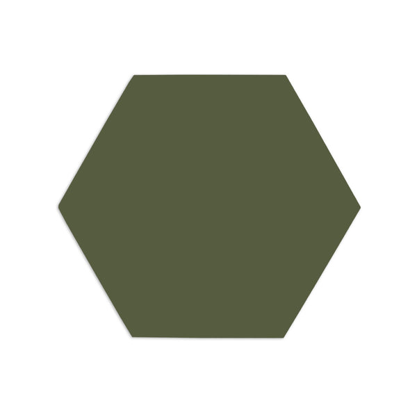 Hexagon Moss 6"