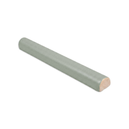 Agave Pencil Liner by Clay Imports, a single light blue-green tile with rounded ends.