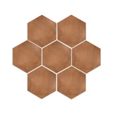 Cotto Umber Hexagon 6"