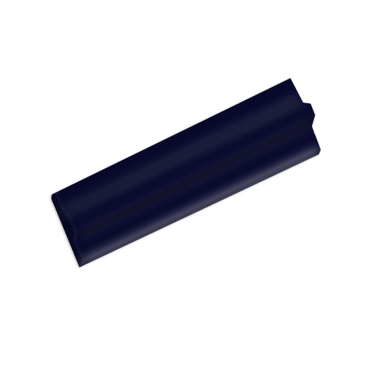 Angular Trim Dark Blue Gloss 6"