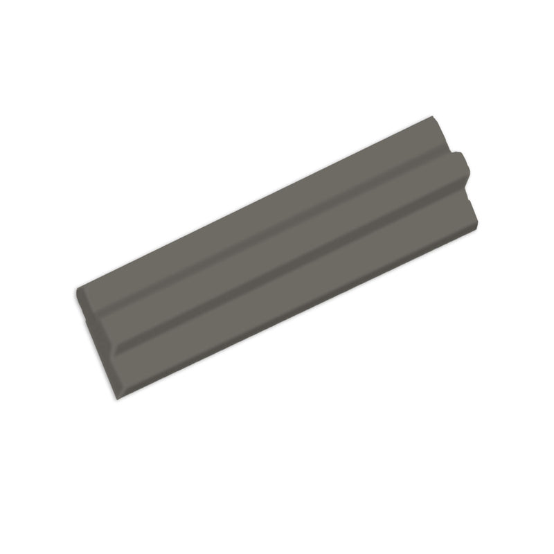 Angular Trim Graphite Gloss 6"