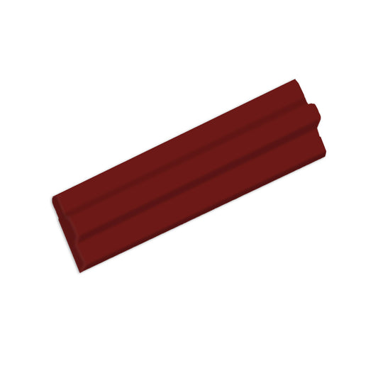 Angular Trim Oxblood 6"