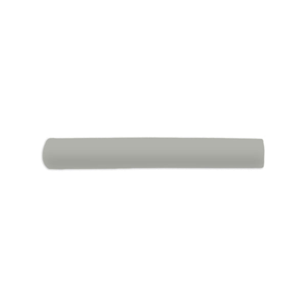 Pencil Liner Steel Matte Tile 6"