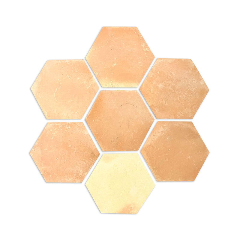 Hexagon Smooth Matte 6"