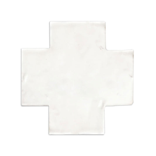 [Sample] Glazed Swiss Cross Tupelo Blanco 6"