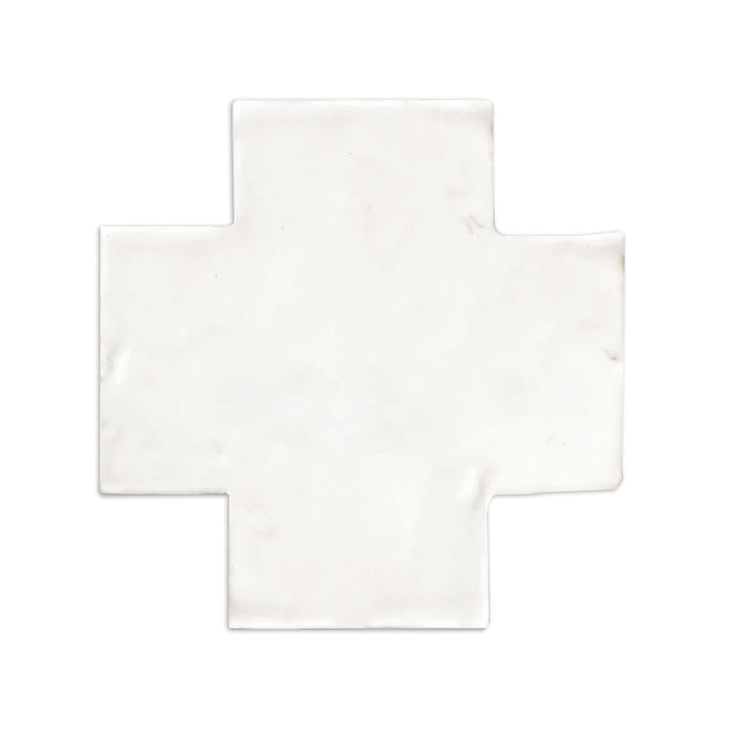 [Sample] Glazed Swiss Cross Tupelo Blanco 6"