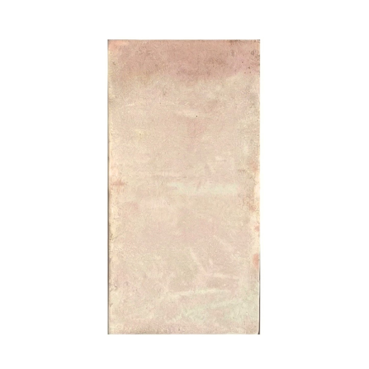 Terracotta paver sample by Clay Imports Pavers, featuring an earthy reddish-brown, textured surface.