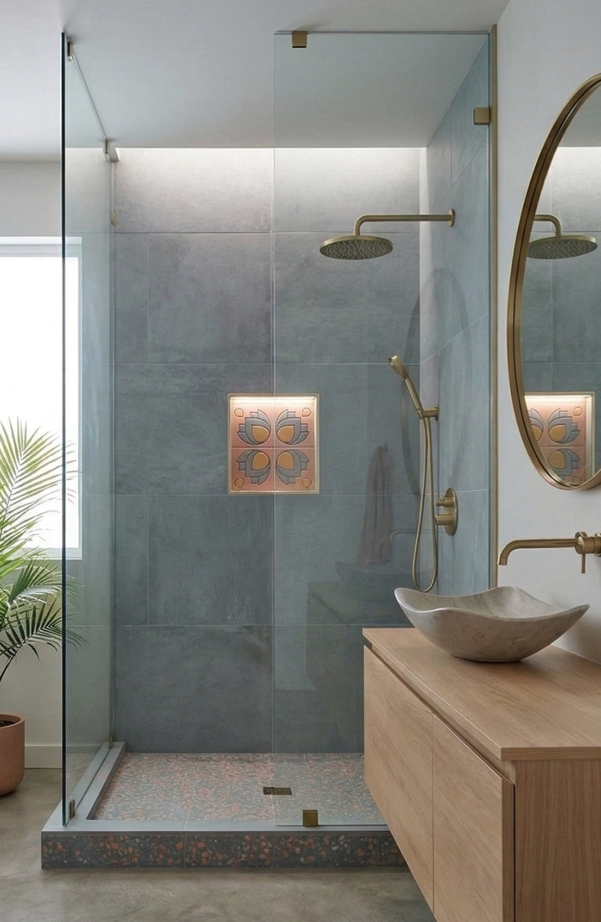 Tulipe Limestone 6x6