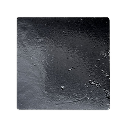 Glazed Smooth Noir Black 6"x6"