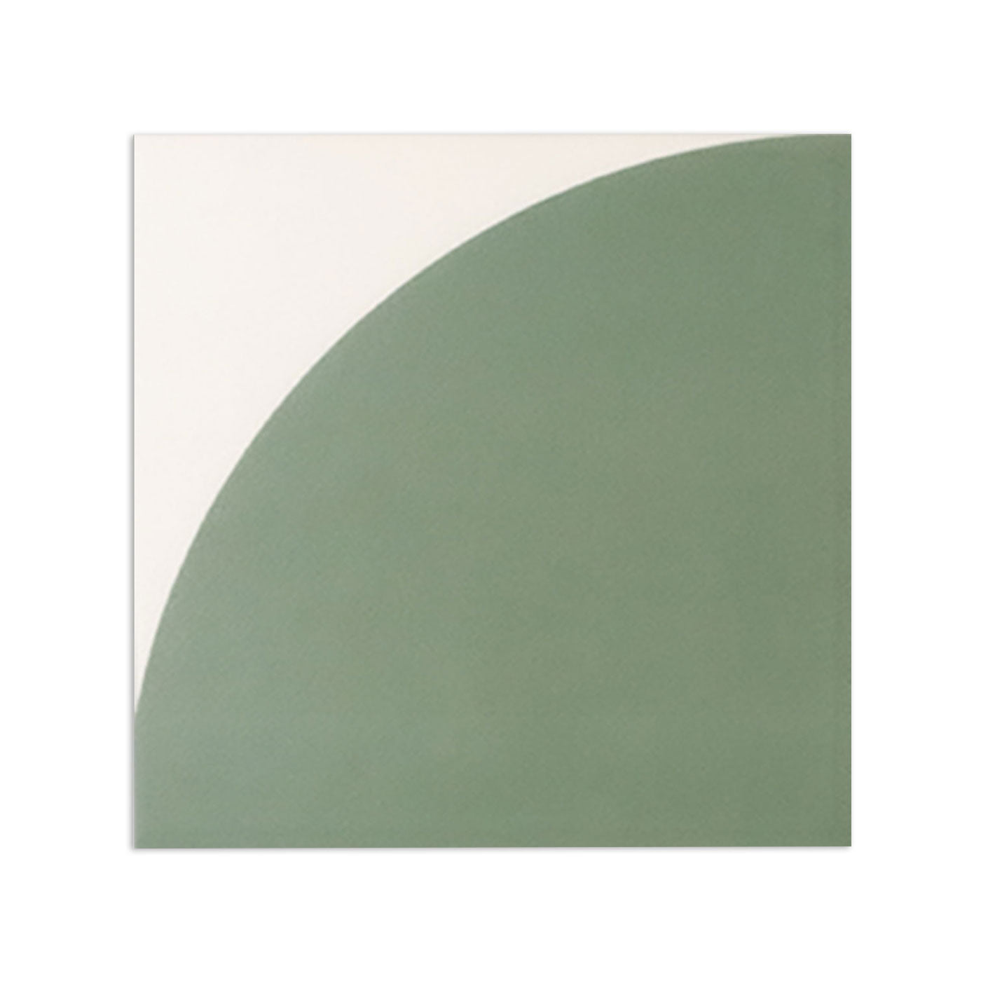 [Bundle] Quarter Circle Aloe Vera Vocho White  6x6 | 15 SF