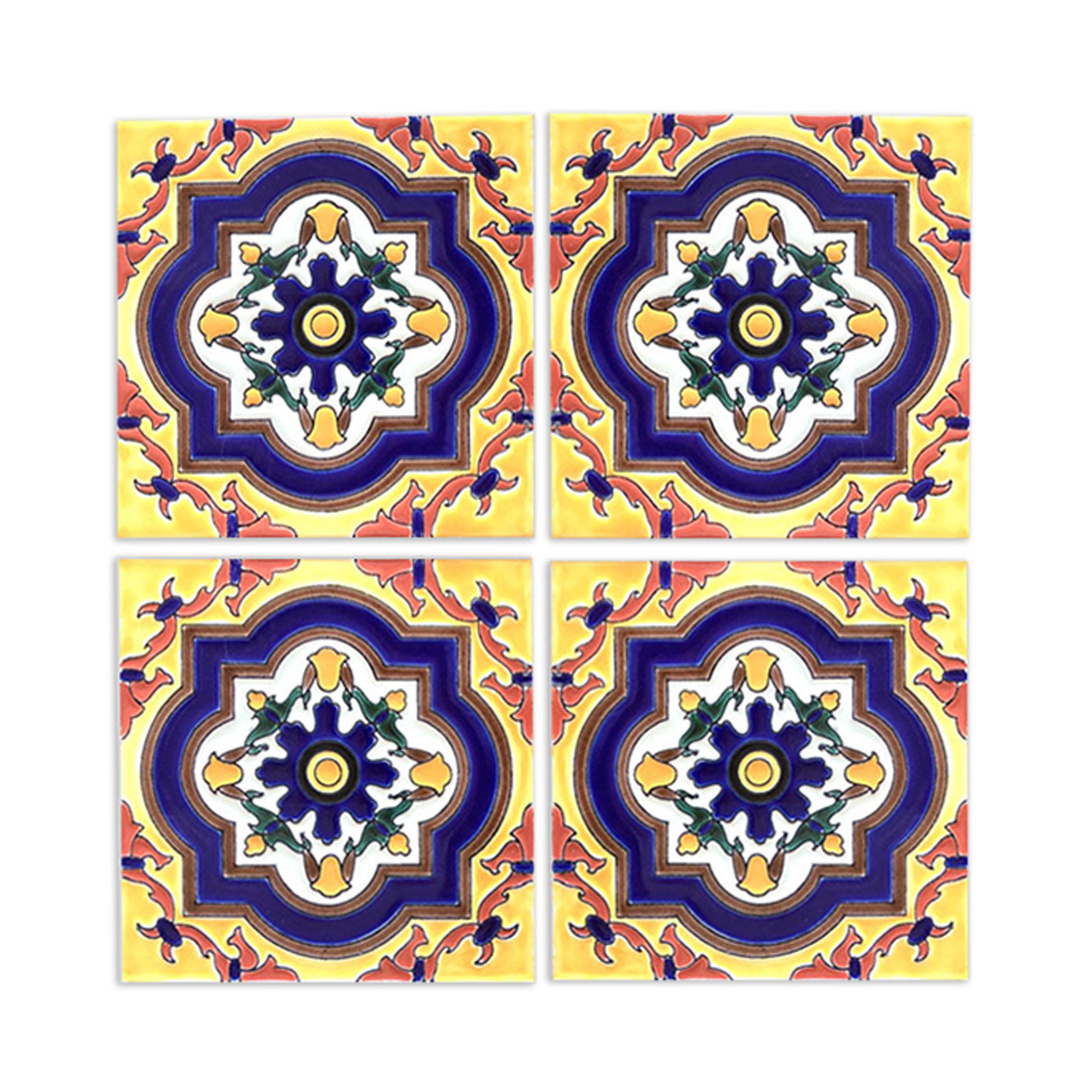 [Bundle] Relief Quarterfoil Amarillo 6"x6" | 27.5 SF