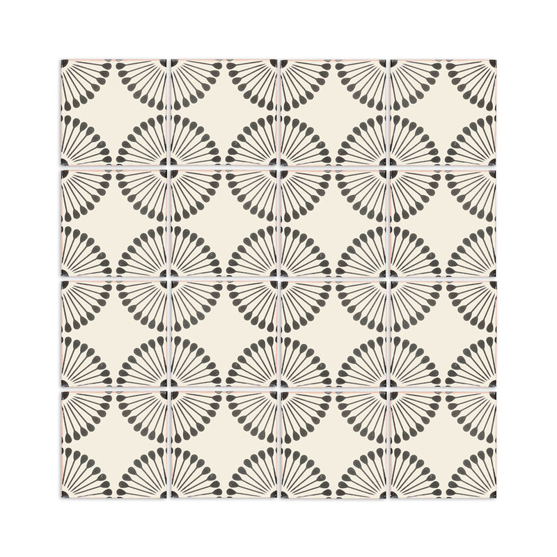 MERCER 6X6 BEAD BOARD LINEN CRACKLE-SOLD BY CARTON ONLY - Renaissance Tile  and Bath