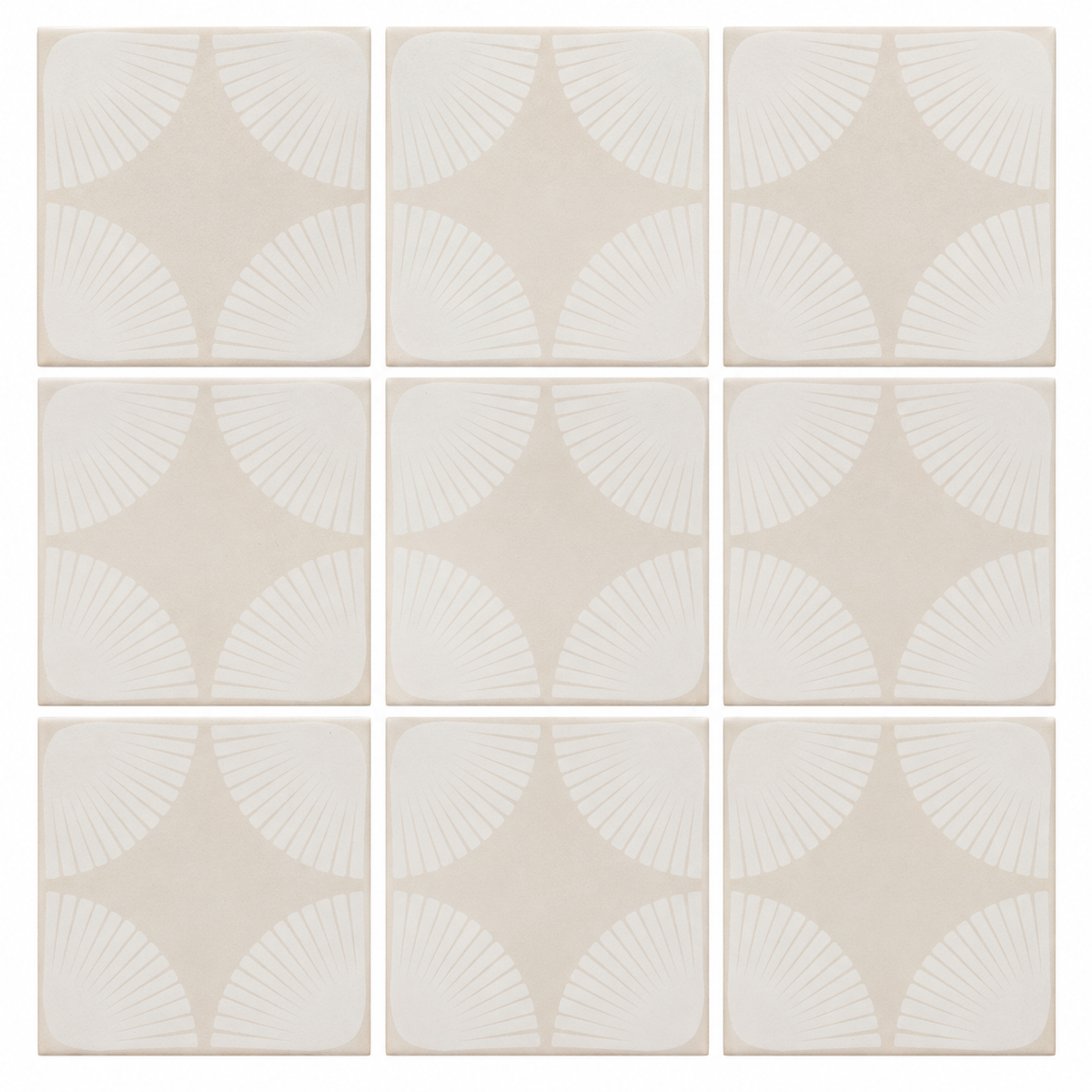 [Bundle] Petal Dew White 8x8 | 26 SF