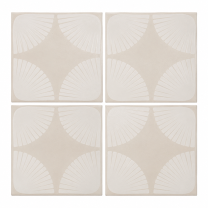 [Bundle] Petal Dew White 8x8 | 26 SF