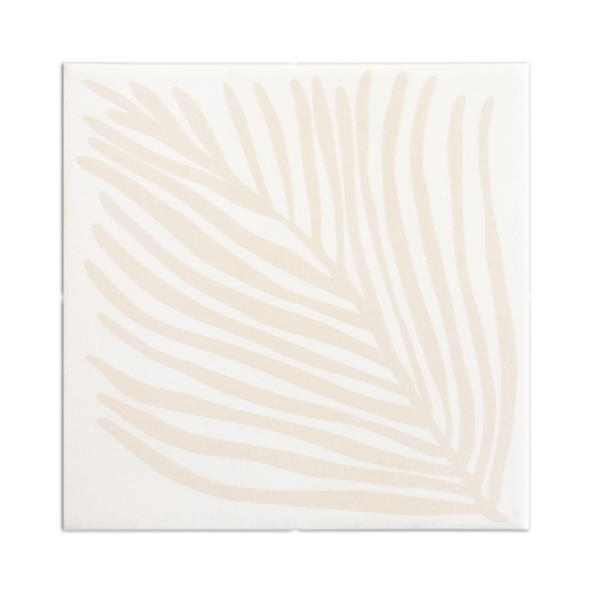 [Sample] Willow Dew White 8"x8"