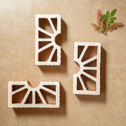 Glazed Breeze Block Petalo Tupelo Blanco