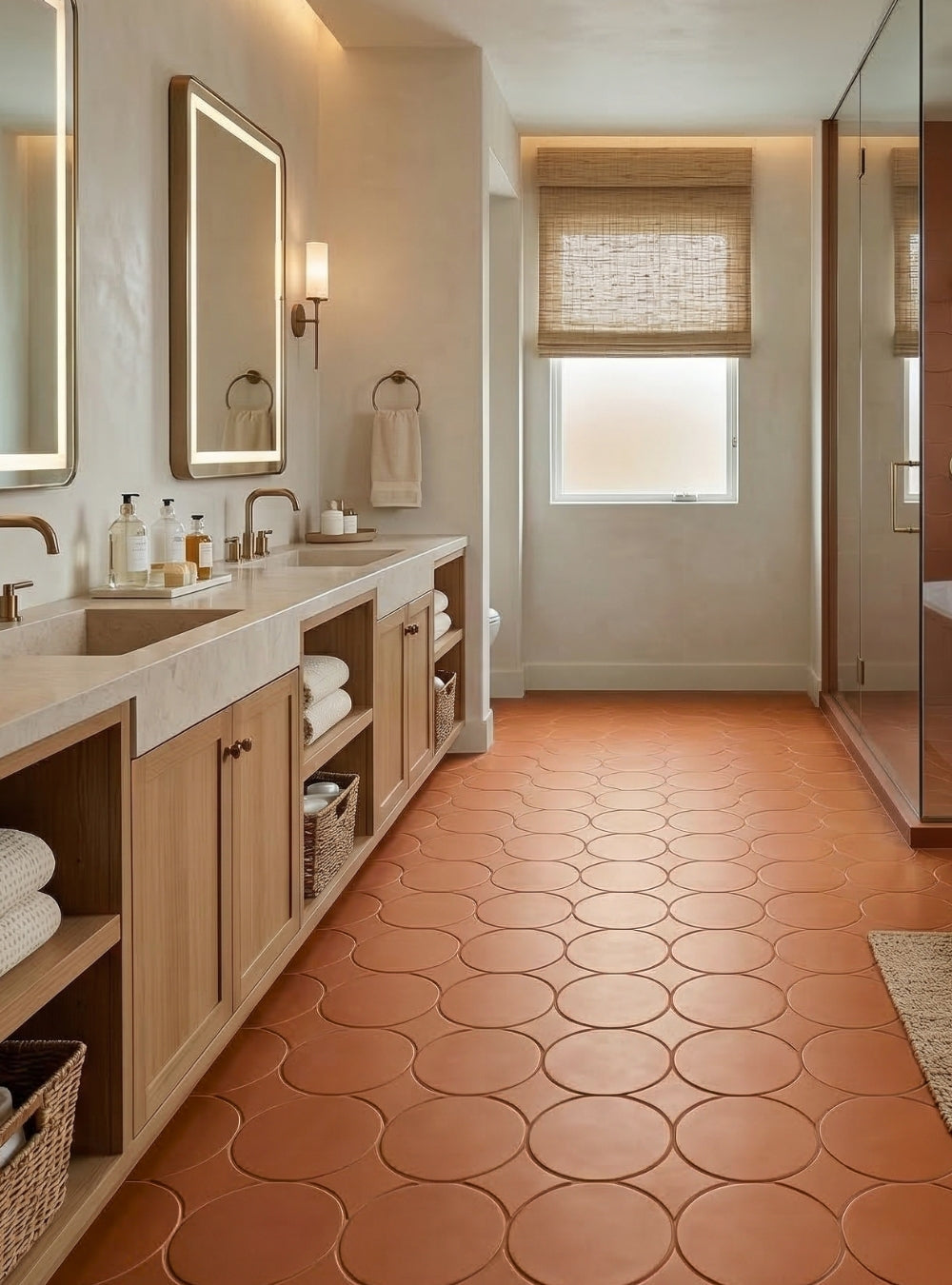 Rombo & Circle Rust 8