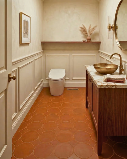 Rombo & Circle Rust 8