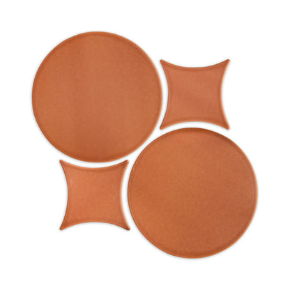 Rombo & Circle Rust 8