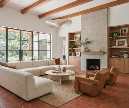 D'Hanis Red Terracotta Hexagon 8