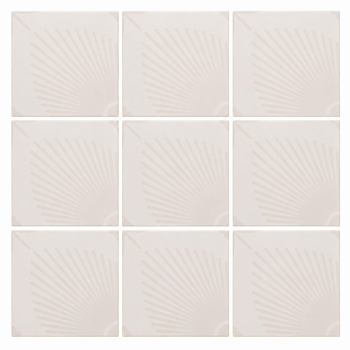 [Bundle] Drip Champagne White Dew 8x8 | 24 SF