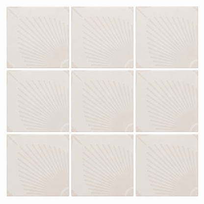 [Bundle] Drip Champagne White Dew 8x8 | 24 SF