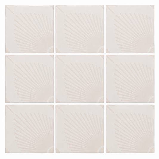 [Bundle] Drip Champagne White Dew 8x8 | 24 SF