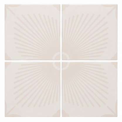 [Bundle] Drip Champagne White Dew 8x8 | 24 SF
