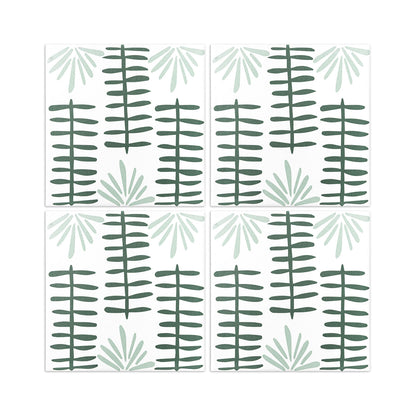 Fandango Rice White Mint 8x8