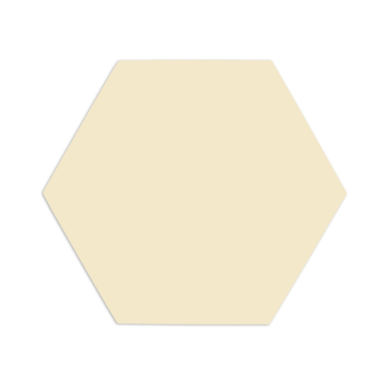 Hexagon Blanco Mexicano 8"