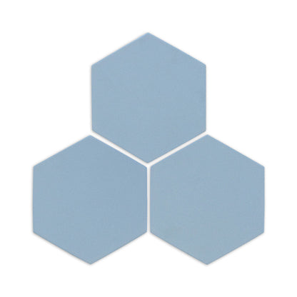 Hexagon Blue Agate 8