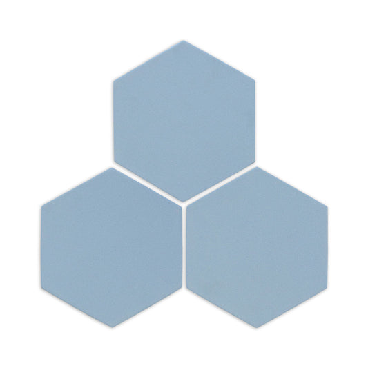 Hexagon Blue Agate 8