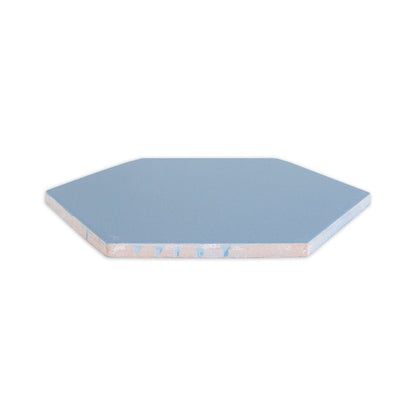 Hexagon Blue Agate 8