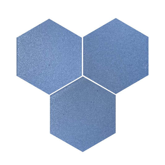 Hexagon Denim 8"