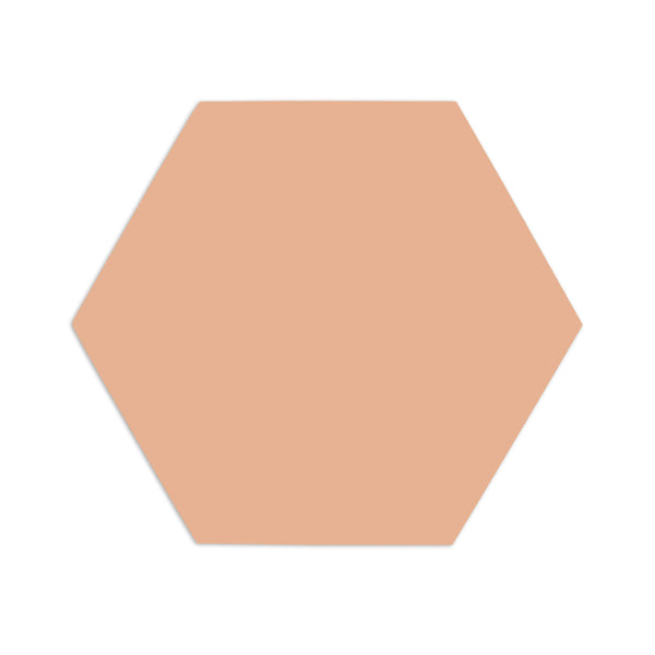 Hexagon Limestone 8"