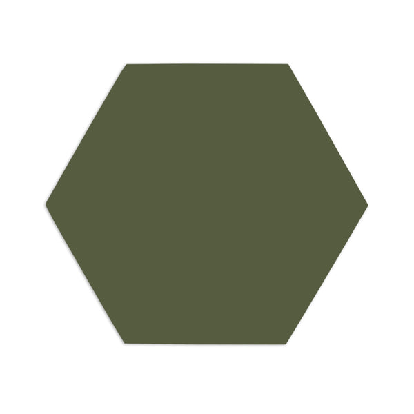 Hexagon Moss 8"