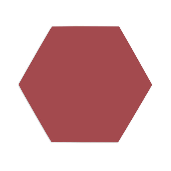 Hexagon Plum 8"