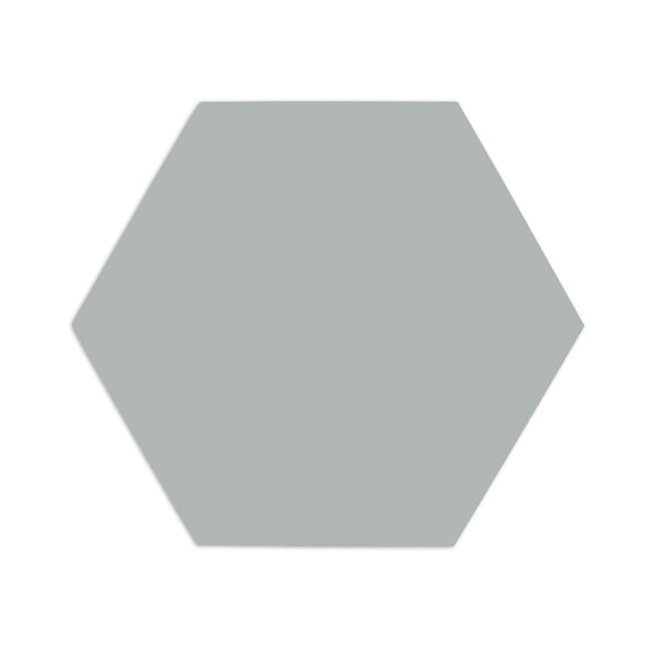 Hexagon Spur Gray 8"